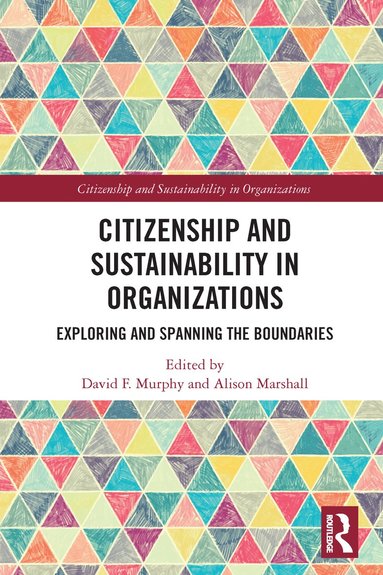 bokomslag Citizenship and Sustainability in Organizations