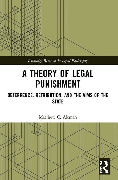 Matthew Altman - Theory of Legal Punishment, Häftad