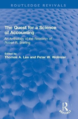 bokomslag The Quest for a Science of Accounting