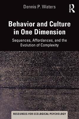 Behavior and Culture in One Dimension 1