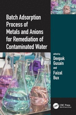 Deepak Gusain, Faizal Bux, Republic of South Africa) Gusain, Deepak (Institute for Water and Wastewater Technology, Durban University of Technology - Batch Adsorption Process of Metals and Anions for Remediation of Contaminated Water, Häftad