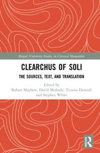 bokomslag Clearchus of Soli