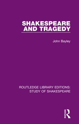 Shakespeare and Tragedy 1