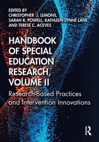 bokomslag Handbook of Special Education Research, Volume II