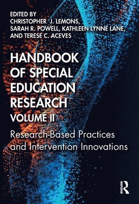Handbook of Special Education Research, Volume II 1