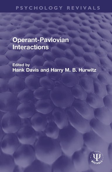 bokomslag Operant-Pavlovian Interactions