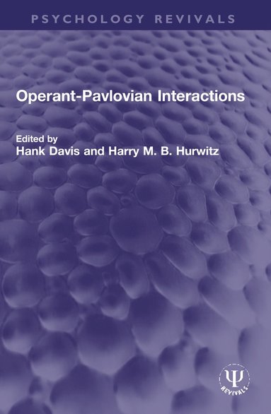 bokomslag Operant-Pavlovian Interactions