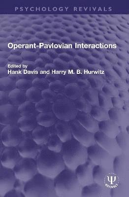 Operant-Pavlovian Interactions 1