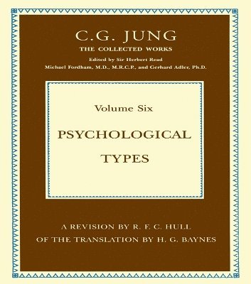 bokomslag Psychological Types