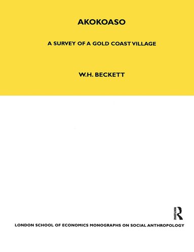 W. H. Beckett - Akokoaso, Häftad
