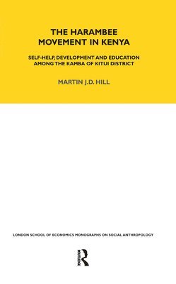 Martin Hill - Harambee Movement in Kenya, Häftad