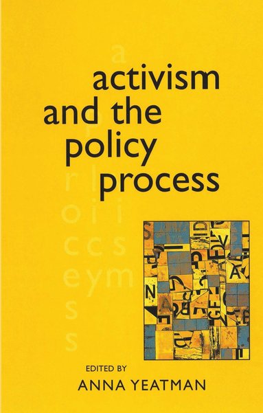 bokomslag Activism and the Policy Process