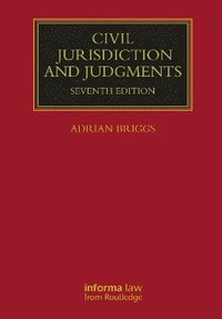 bokomslag Civil Jurisdiction and Judgments