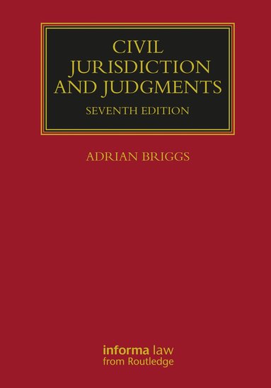 bokomslag Civil Jurisdiction and Judgments