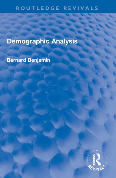 Bernard Benjamin - Demographic Analysis, Häftad