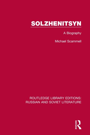 Michael Scammell - Solzhenitsyn, Häftad