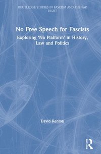 bokomslag No Free Speech for Fascists