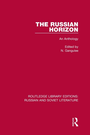 N. Gangulee - Russian Horizon, Inbunden