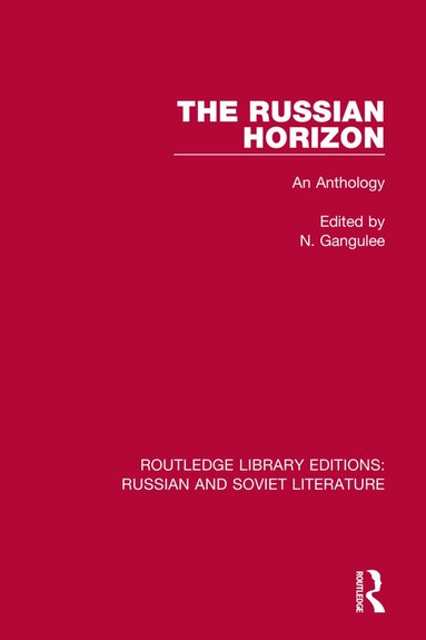 N. Gangulee - Russian Horizon, Häftad
