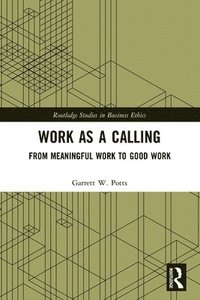 bokomslag Work as a Calling