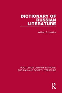 bokomslag Dictionary of Russian Literature