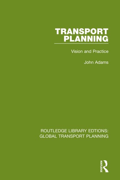 John Adams - Transport Planning, Häftad