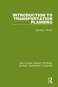 bokomslag Introduction to Transportation Planning