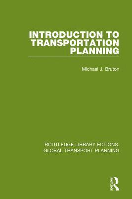 bokomslag Introduction to Transportation Planning