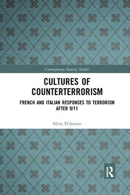 Silvia D'Amato - Cultures of Counterterrorism, Häftad