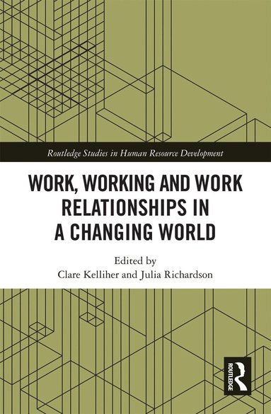 Clare Kelliher, Julia Richardson - Work, Working and Work Relationships in a Changing World, Häftad