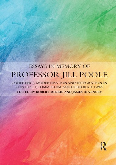 Rob Merkin, James Devenney - Essays in Memory of Professor Jill Poole, Häftad