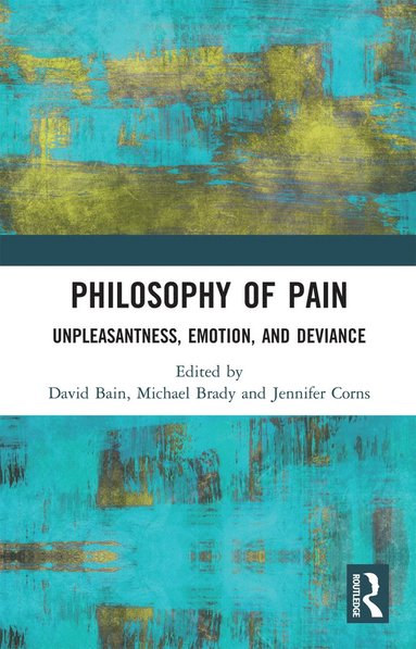 bokomslag Philosophy of Pain