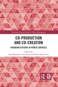bokomslag Co-Production and Co-Creation