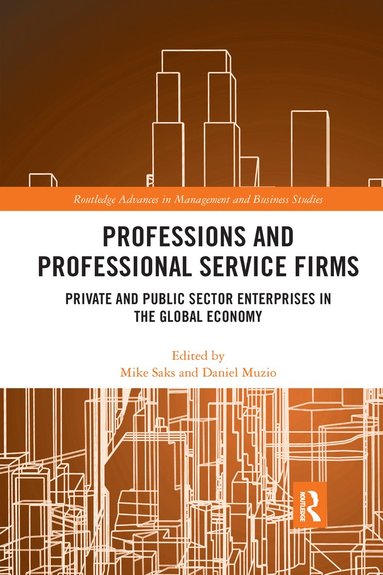 bokomslag Professions and Professional Service Firms