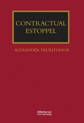 bokomslag Contractual Estoppel