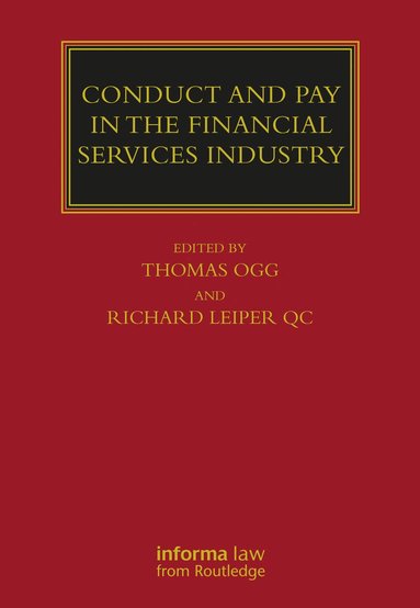 bokomslag Conduct and Pay in the Financial Services Industry