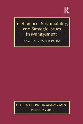 Intelligence, Sustainability, and Strategic Issues in Management 1