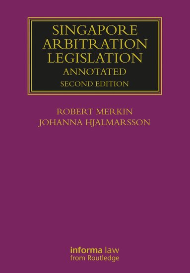 bokomslag Singapore Arbitration Legislation