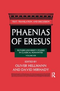 bokomslag Phaenias of Eresus