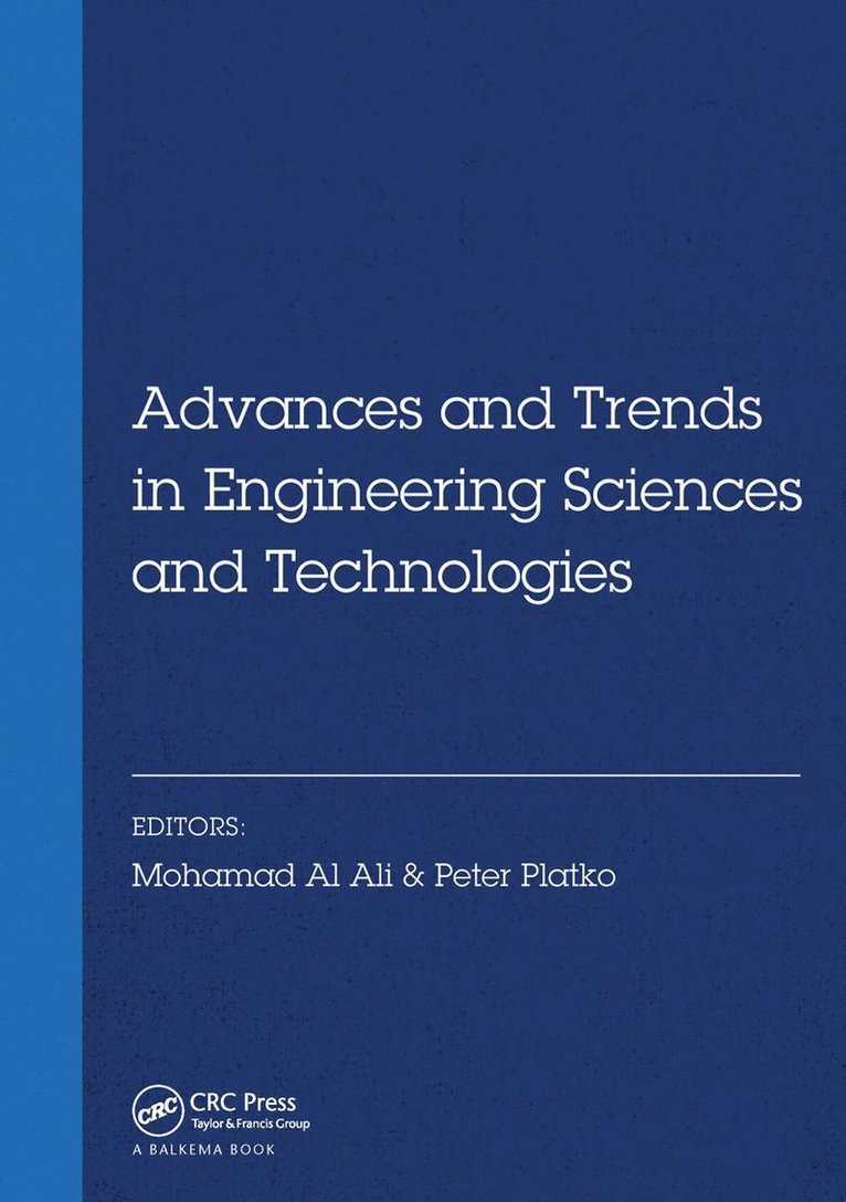 Advances and Trends in Engineering Sciences and Technologies 1