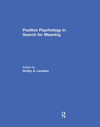 bokomslag Positive Psychology in Search for Meaning