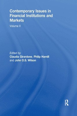 Contemporary Issues in Financial Institutions and Markets 1