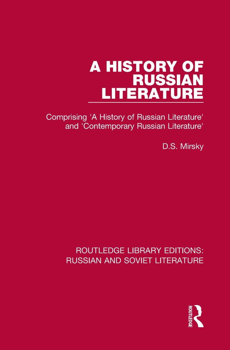 A History of Russian Literature 1