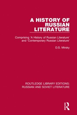 A History of Russian Literature 1