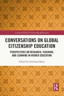 Emiliano Bosio, Japan.) Bosio, Emiliano (Tokyo Woman's Christian University - Conversations on Global Citizenship Education, Häftad