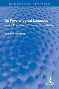 bokomslag On Psychological Language