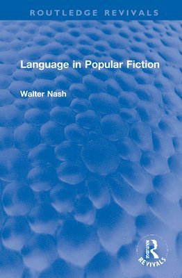 bokomslag Language in Popular Fiction