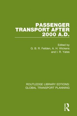 Passenger Transport After 2000 A.D. 1