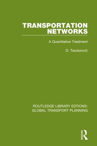 bokomslag Transportation Networks