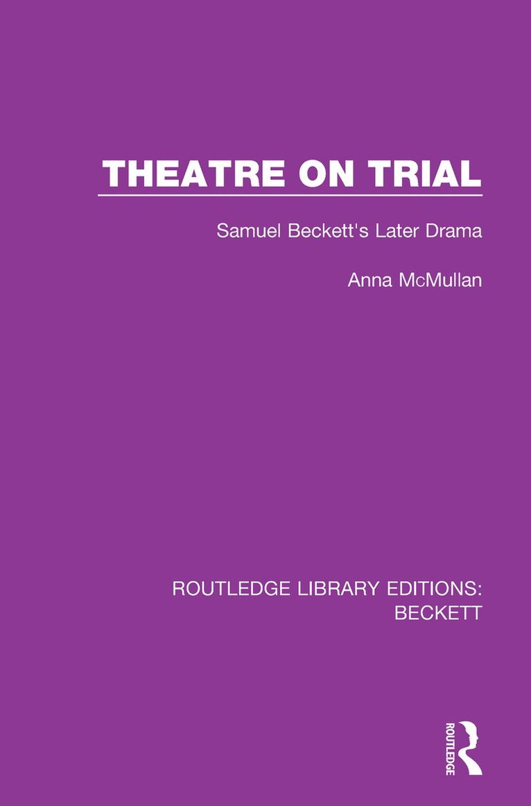 Anna McMullan, Anna Mcmullan - Theatre on Trial, Inbunden